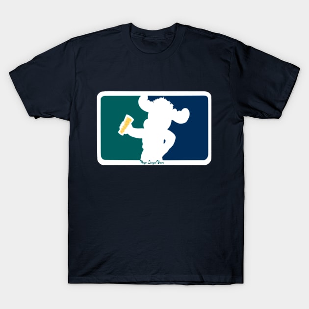 Mariner Moose Major League Brews T-Shirt by Major League Brews 